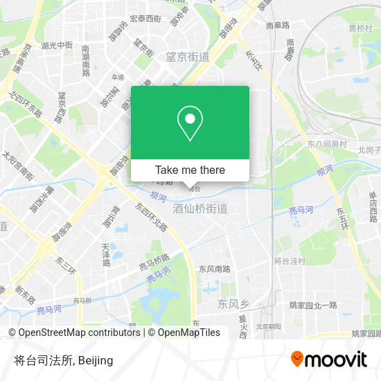 将台司法所 map