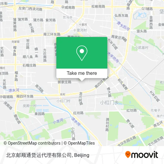 北京邮顺通货运代理有限公司 map