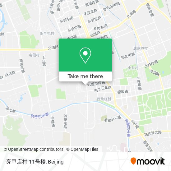 亮甲店村-11号楼 map