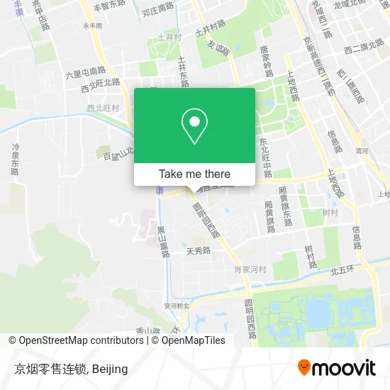京烟零售连锁 map