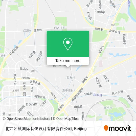 北京艺筑国际装饰设计有限责任公司 map