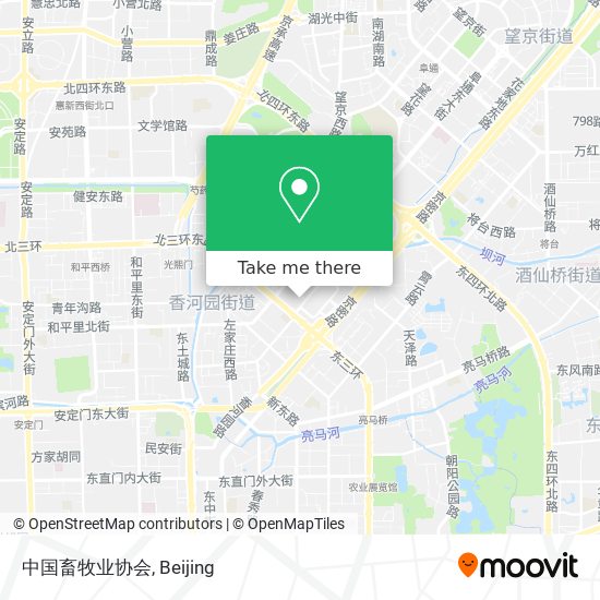 中国畜牧业协会 map