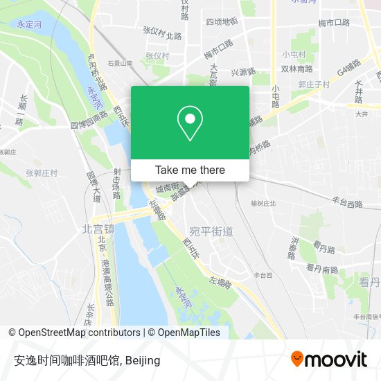 安逸时间咖啡酒吧馆 map