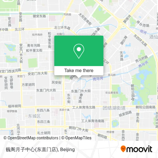 巍阁月子中心(东直门店) map