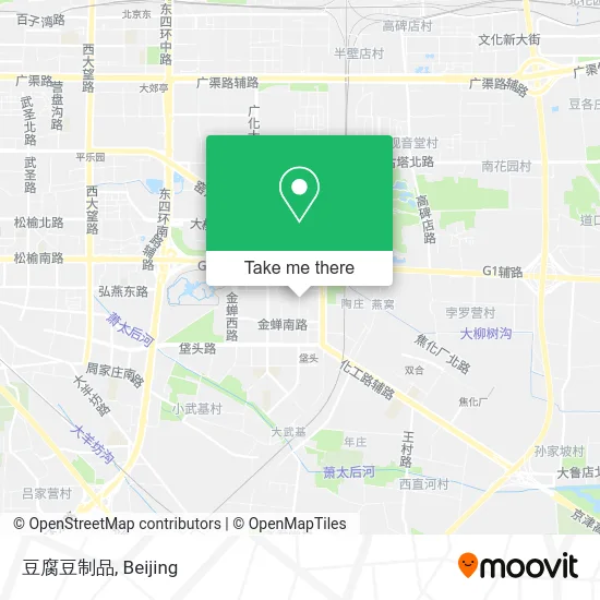 豆腐豆制品 map