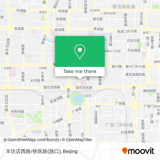 羊坊店西路/铁医路(路口) map