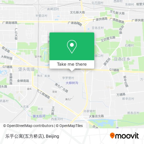 乐乎公寓(五方桥店) map