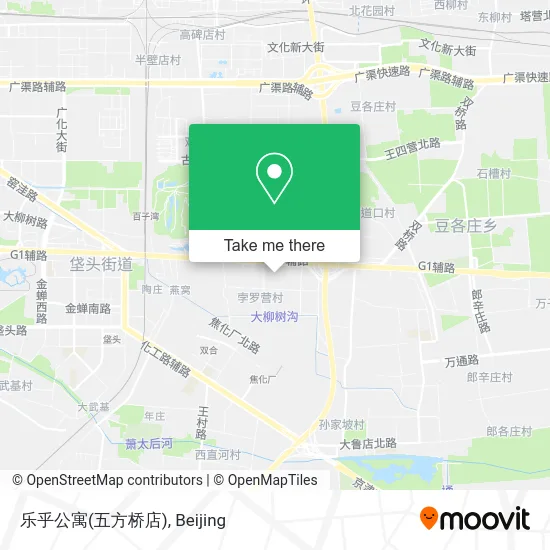 乐乎公寓(五方桥店) map