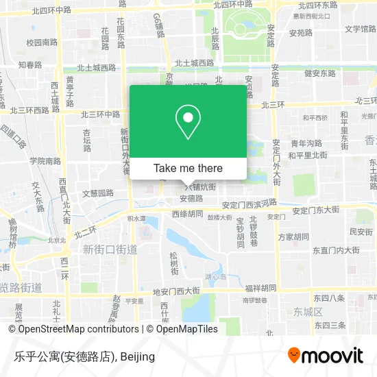 乐乎公寓(安德路店) map