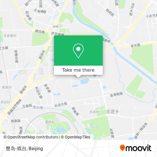 蟹岛-戏台 map