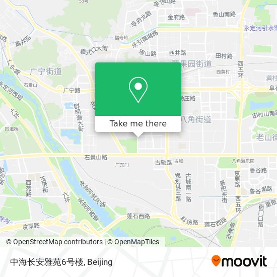 中海长安雅苑6号楼 map