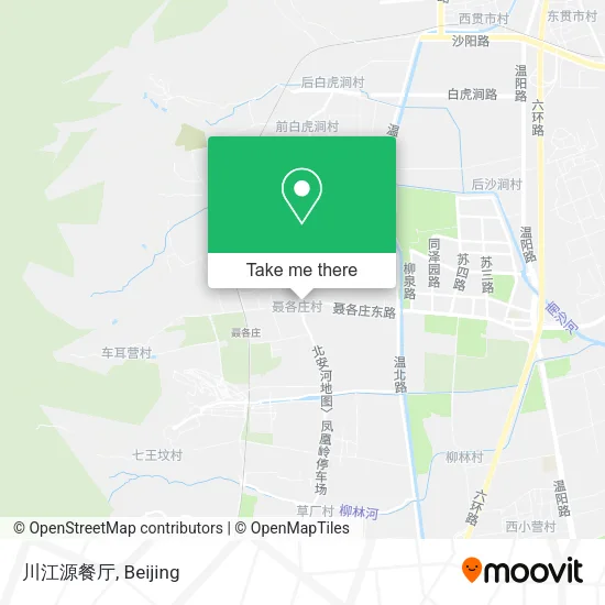 川江源餐厅 map