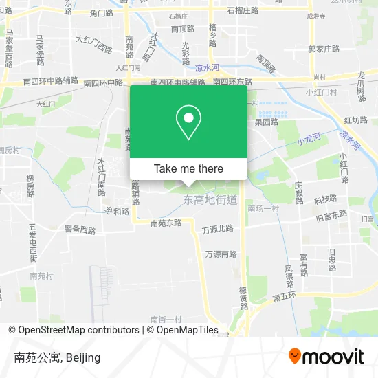 南苑公寓 map