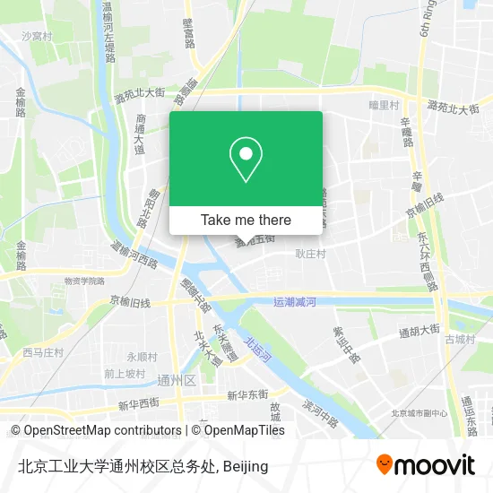 北京工业大学通州校区总务处 map