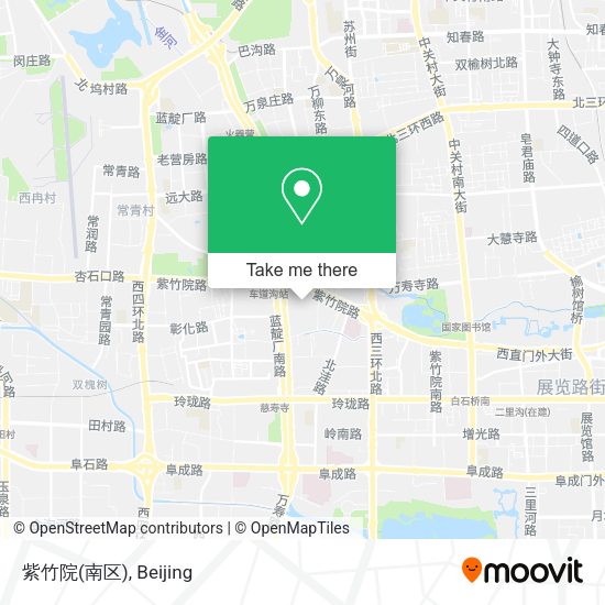 紫竹院(南区) map