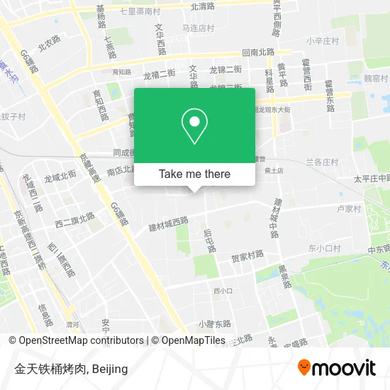 金天铁桶烤肉 map