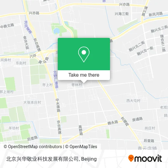 北京兴华敬业科技发展有限公司 map