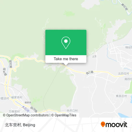 北车营村 map