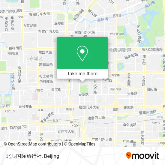 北辰国际旅行社 map