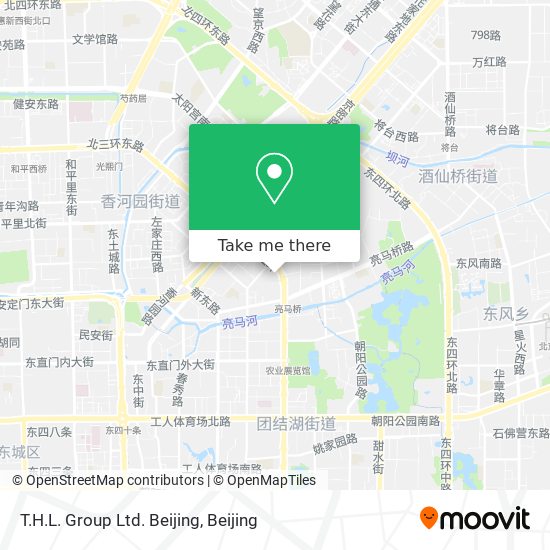 T.H.L. Group Ltd. Beijing map