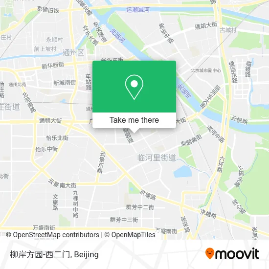 柳岸方园-西二门 map
