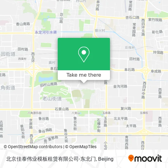 北京佳泰伟业模板租赁有限公司-东北门 map