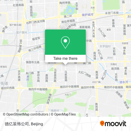 德亿装饰公司 map