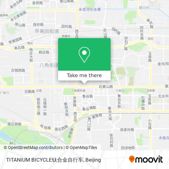 TITANIUM BICYCLE钛合金自行车 map
