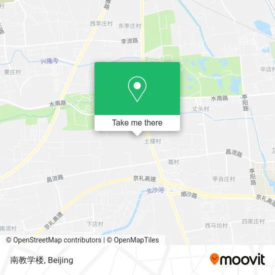 南教学楼 map