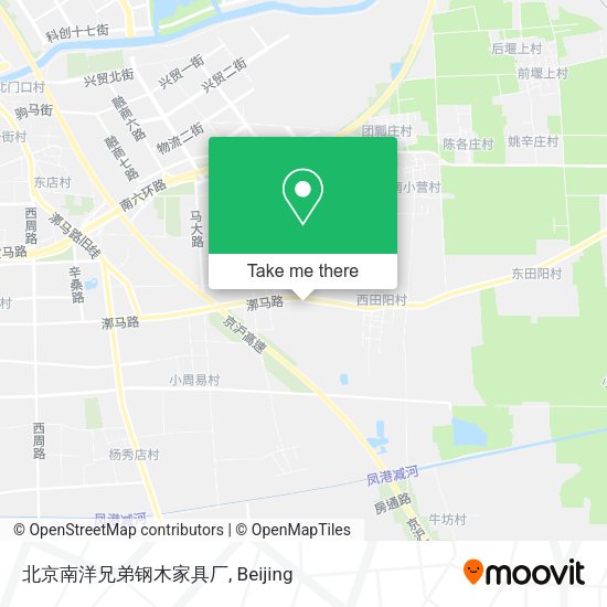 北京南洋兄弟钢木家具厂 map