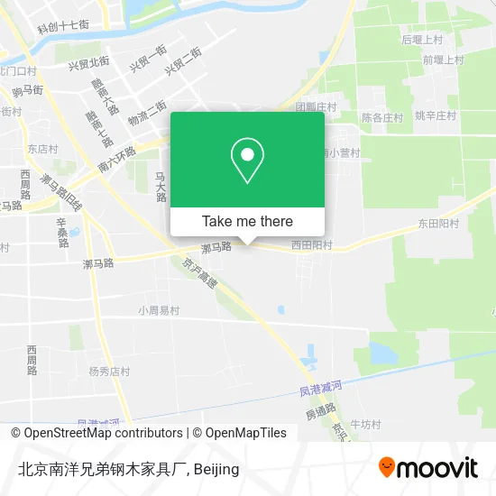 北京南洋兄弟钢木家具厂 map