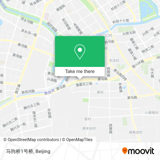 马驹桥1号桥 map