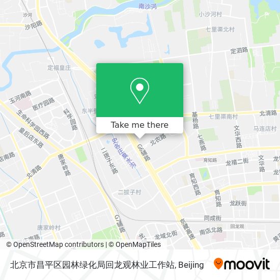 北京市昌平区园林绿化局回龙观林业工作站 map