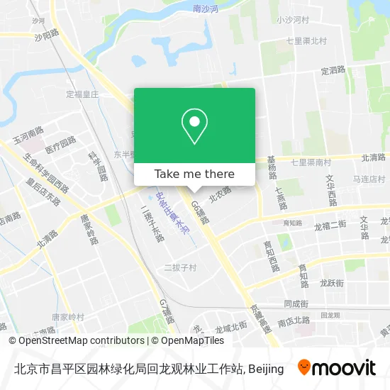 北京市昌平区园林绿化局回龙观林业工作站 map