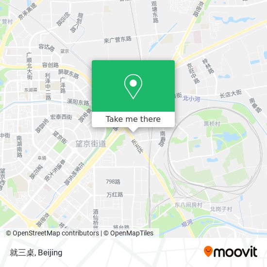 就三桌 map