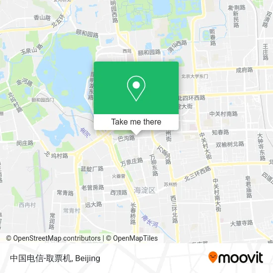 中国电信-取票机 map