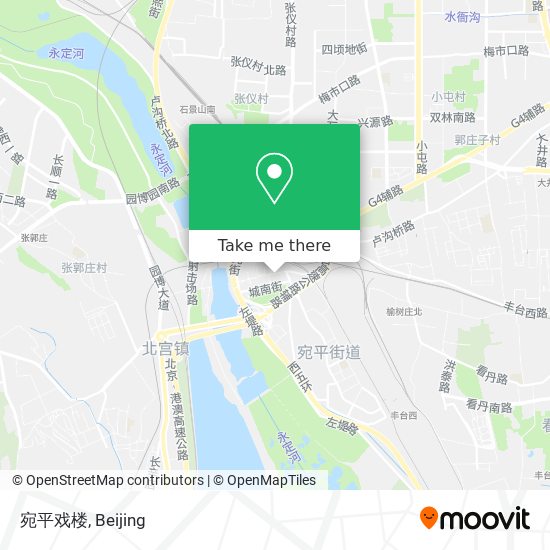 宛平戏楼 map