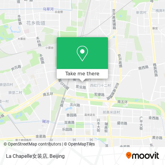 La Chapelle女装店 map