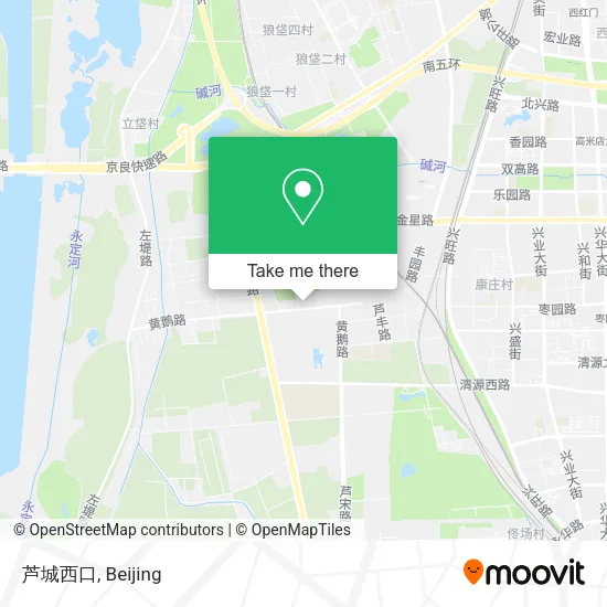 芦城西口 map
