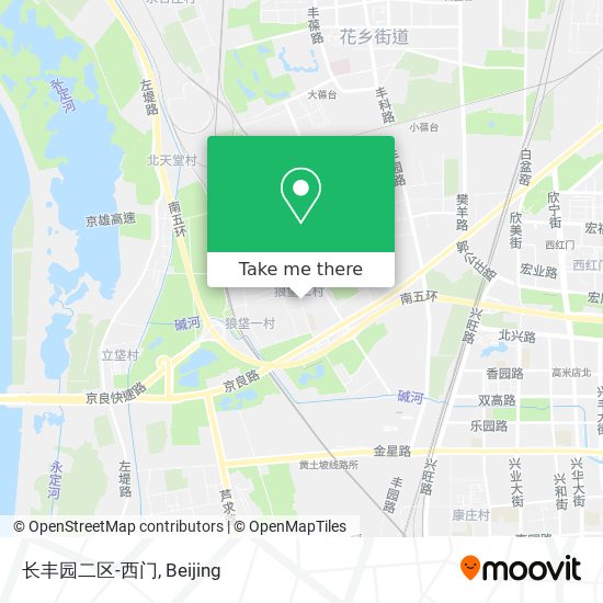 长丰园二区-西门 map