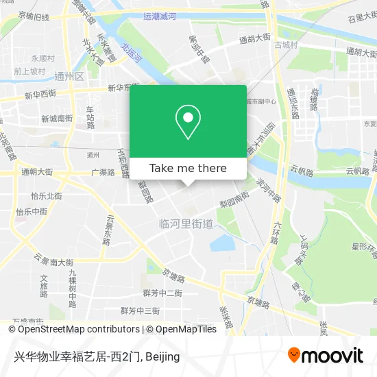 兴华物业幸福艺居-西2门 map