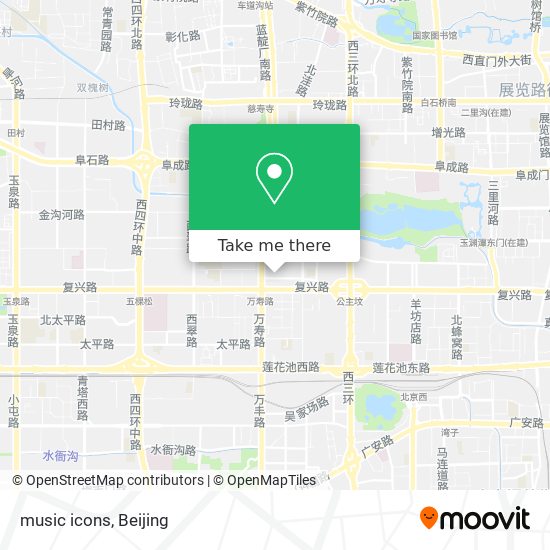 music icons map