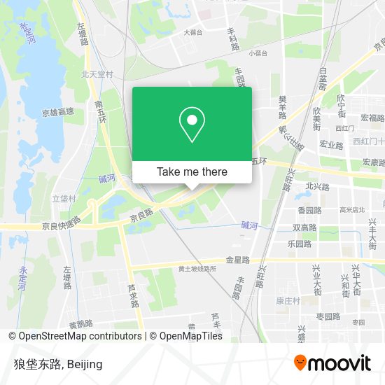 狼垡东路 map