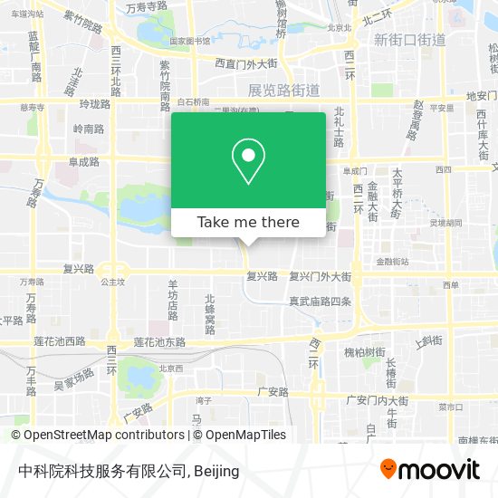 中科院科技服务有限公司 map
