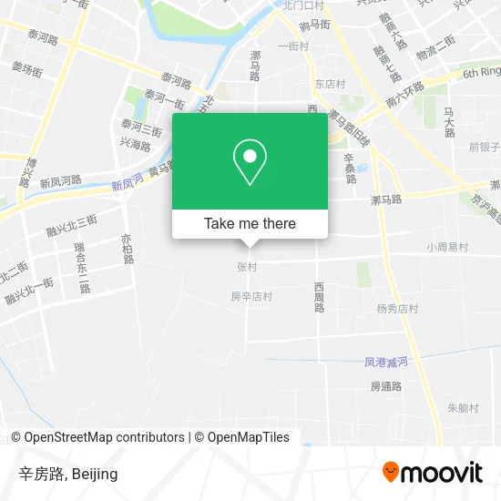 辛房路 map