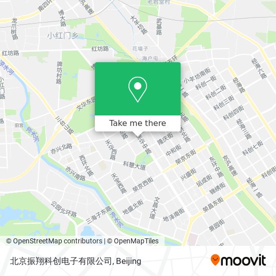 北京振翔科创电子有限公司 map