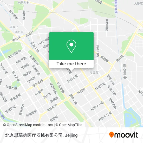 北京思瑞德医疗器械有限公司 map