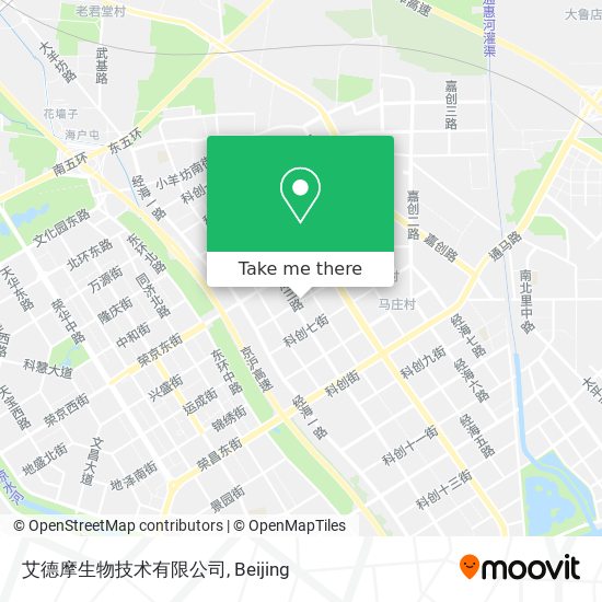 艾德摩生物技术有限公司 map