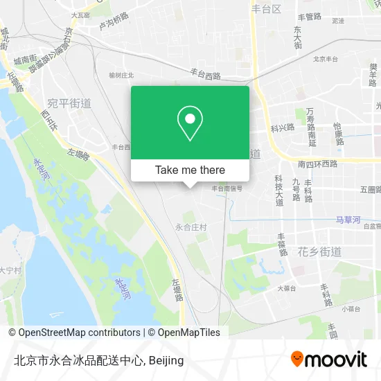 北京市永合冰品配送中心 map