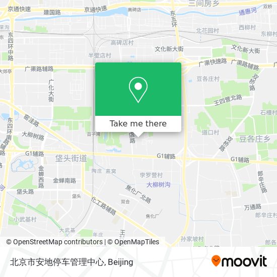 北京市安地停车管理中心 map